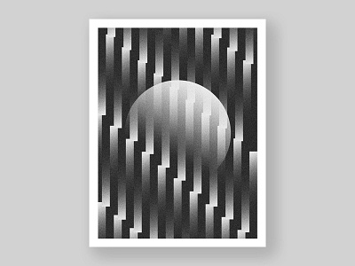 POSTERxDAY_002 black minimalism noise poster poster a day posterxday type typography white