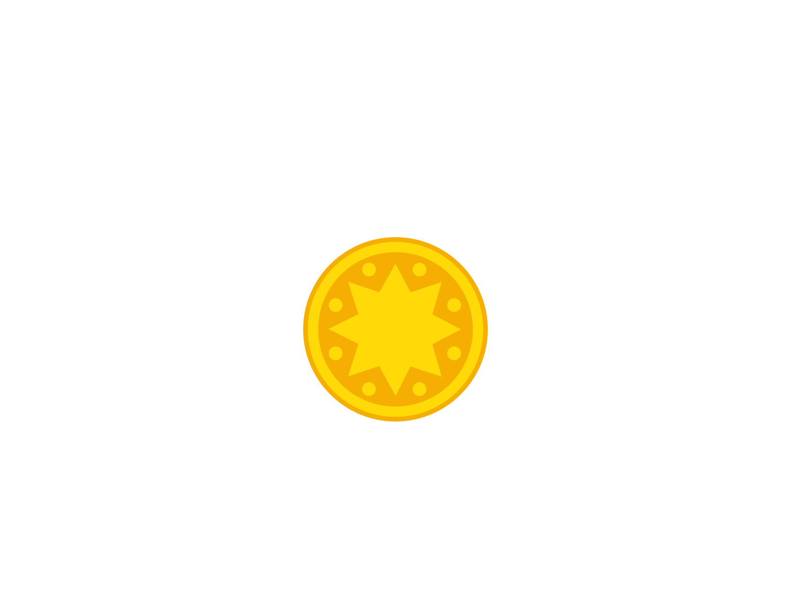 Coin Loading 2d animation coin flat flipping gif gold icon illustration loading loop money rotating vector