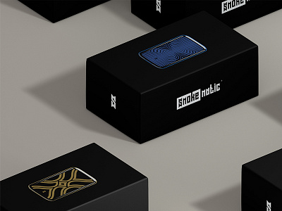 Package Smoke 3d box boxes branding design identity mockup package print product design smoke vape vector