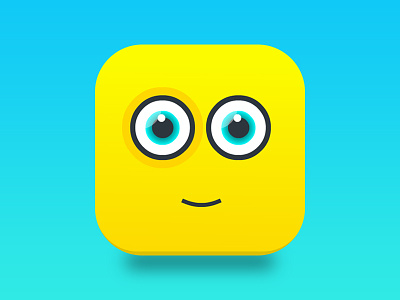 Sfronzols Icon android app design game icon illustration ios iphone kids sketch tamagotchi vector yellow