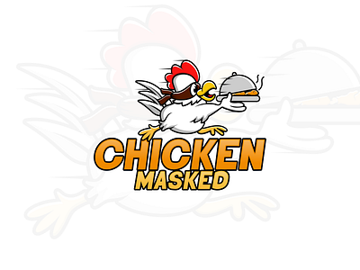 MaskedChicken 3d animation branding chicken design graphic design illustration logo mascot vector