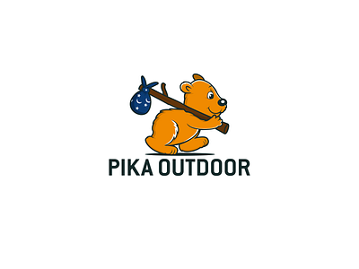 Pika 3d animation branding design graphic design illustration logo outdoor pika vector