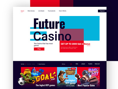 Future Casino app apps application casino design ux ui