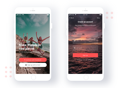 App app apps application application friend friends interface mobile mobile app design mobile design photography redesign signup sketch sketchapp ui design uidesign uiux ux ux ui ux design uxdesign