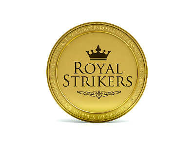 Royal Strikers coin logo symbol