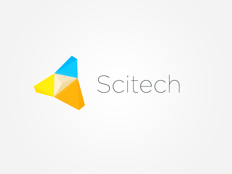 Scitech Logo By Gaurav Jadhav On Dribbble