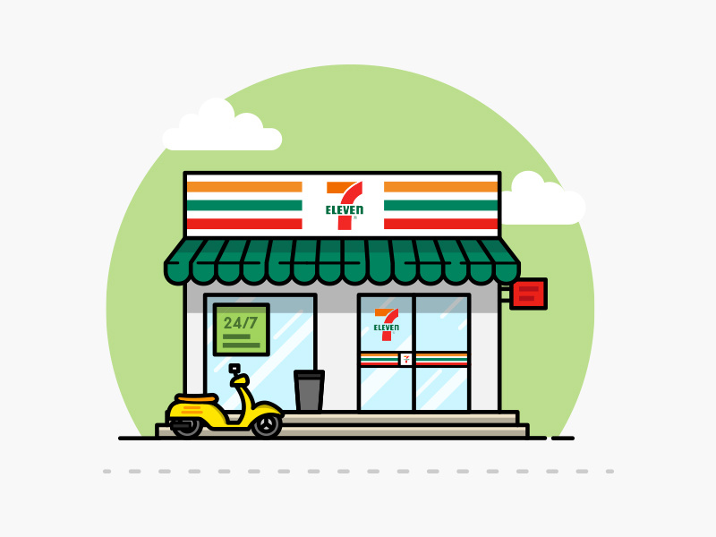 7 Eleven designs, themes, templates and downloadable graphic elements