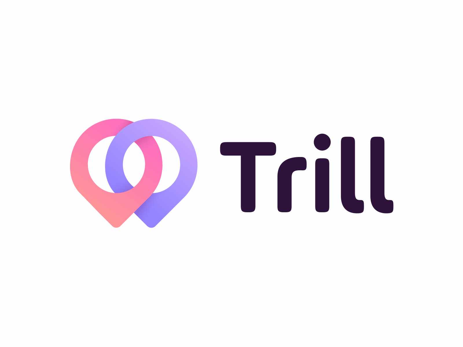 Trill - Logo Animation 2d 2d animation ae after effects alexgoo animated logo animation brand animation branding dating heart icon intro logo logo animation logo reveal love motion motion design typogaphy