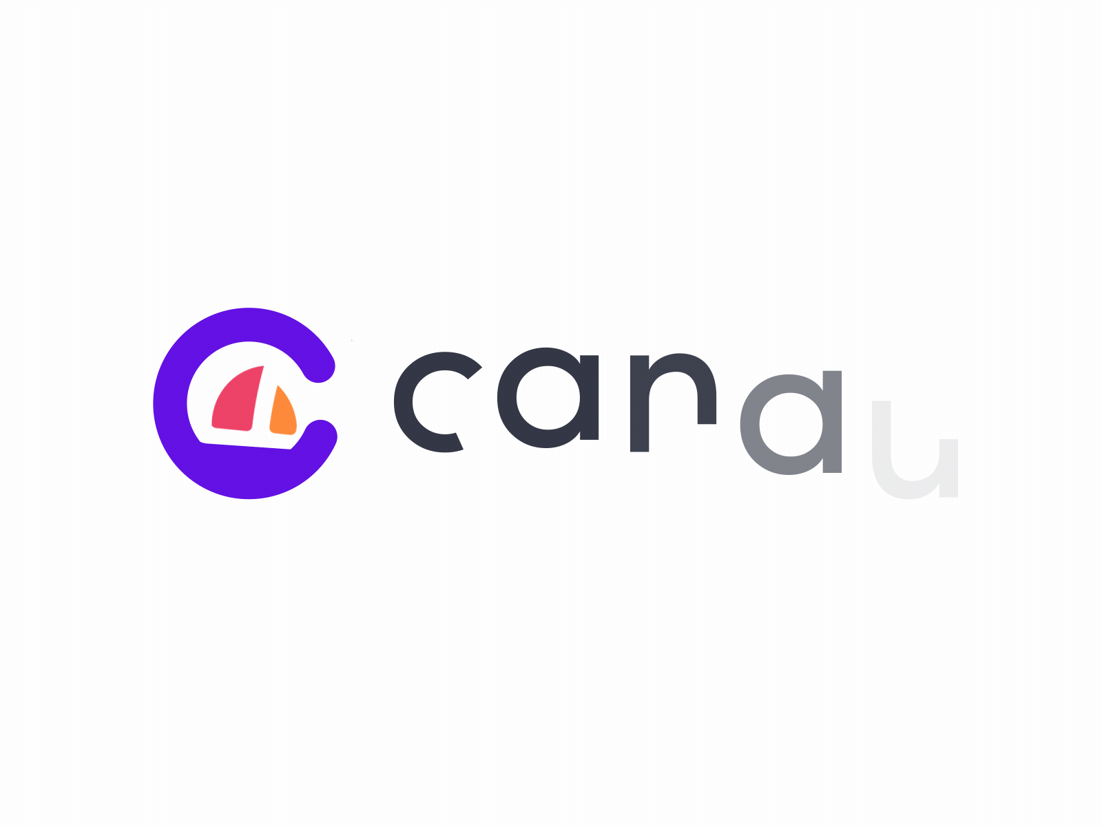 Candu - Logo Animation 2d 2d animation ae after effects alexgoo animated logo animation brand animation branding icon intro logo logo animation logo reveal motion design motion graphics reveal sailing ship waves