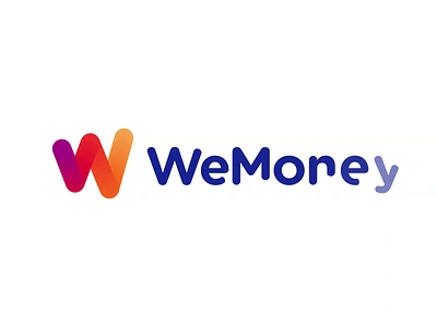 WeMoney - Logo Animation 2d 2d animation after effects alexgoo animated logo animated typography animation brand animation branding coin flip coins gradient icon animation intro logo logo animation logo reveal motion design motion graphics reveal