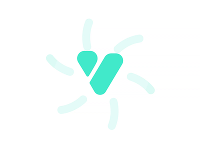 Vendly - Logo Animation 2d 2d animation after effects alexgoo animated logo animation boom brand animation branding heart icon animation intro logo logo animation logo reveal motion design motion graphics pre-loader reveal typography animation