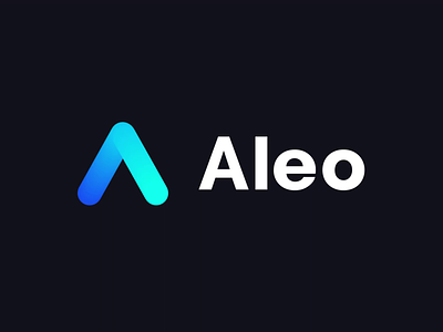 Aleo - Quick Logo Animation 2d 2d animation after effects alexgoo animated logo animation brand animation branding icon animation intro logo logo animation logo reveal motion motion design motion graphics pre-loader quick reveal typography