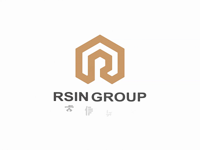 RSIN Group - Logo Animation 2d after effects alexgoo animated logo brand animation branding hexagon key logo animation logo intro logo motion logo reveal motion design