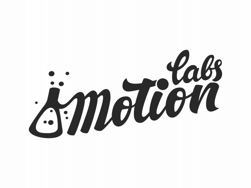 Motion Labs Logo Animation 2d motion gif logo logo animation after effects laboratory lettering flask