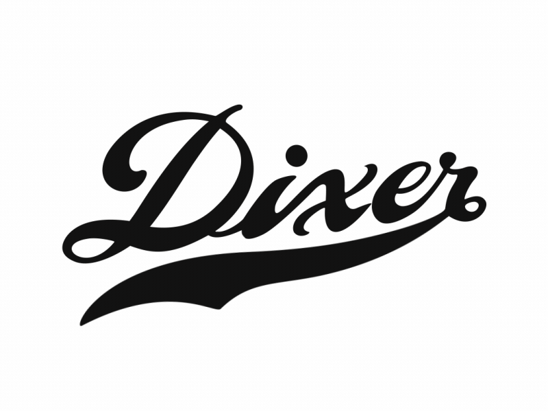Dixer - Logo Animation 2d motion gif logo logo animation after effects lettering ae dixer