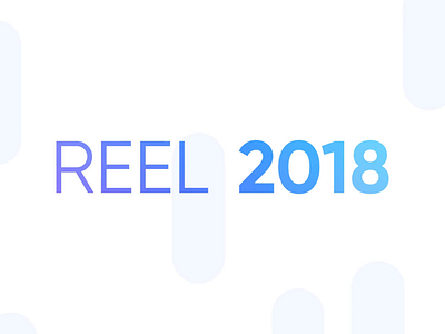 Reel 2018 2018 2d ae after effects alexgoo animation gif logo animation motion motion design motion graphics reel showreel