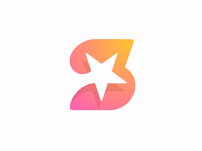 S for Star - Logo Animation 2d 2danimation ae after effects alexgoo animation brand brand and identity branding flat gif gradient icon logo logo animation motion motion design motion graphics negative space star