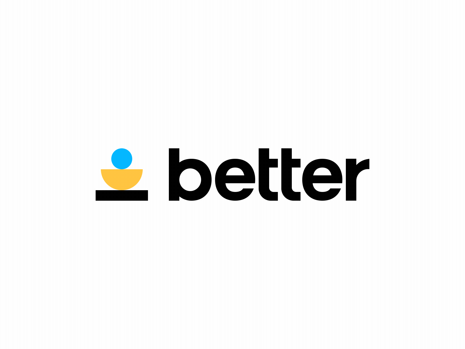 Better - Logo Animation 2d 2d animation ae after effects alexgoo animation branding gif icon logo logo animation motion motion design motion graphics physics shapes text wobbly