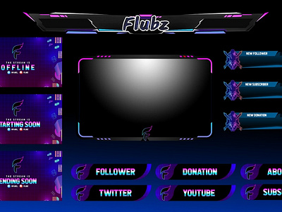 Flubz Twitch Stream Overlay