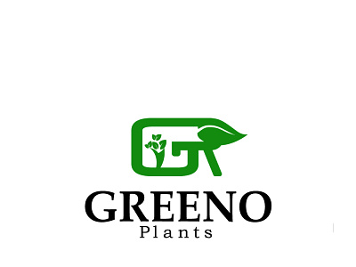 GREENO PLANTS MINIMALIST LOGO