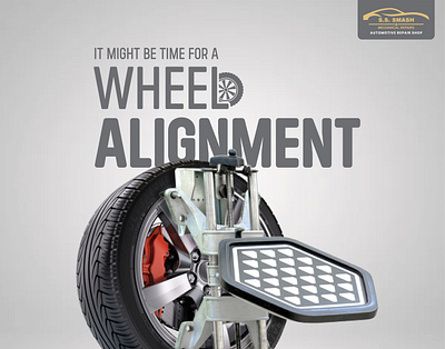 Wheel Alignment (Social Media Post ) advertisement brand identity branding creative design dribble graphic design illustration logo post social media social media post ui vector vehicle wheel wheel alignment