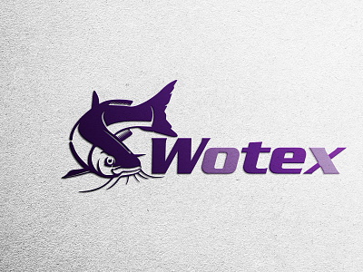 Wotex (Logo Design) behance brand identity brand logo branding creative design dribble dribble portfolio fish logo graphic design graphics illustration logo logo design logo portfolio logofolio ui unique logo vector wotex