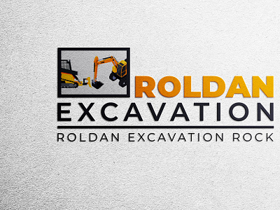 Roldan Excavation (Logo Design)