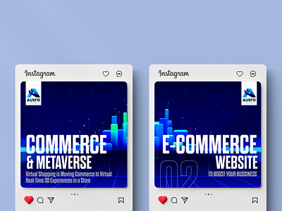 Commerce and Metaverse (Social Media Post Design)