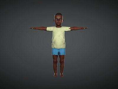 African Child (Full Body)