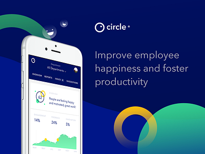 Case Study - Circle analytics case charts dashboard design hr ios platform saas ui ux