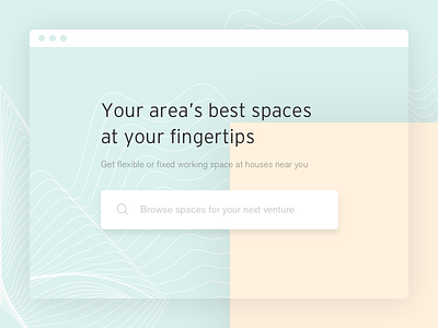 Spaces - Visual Style & Feel - 01 design pale search ui ux web
