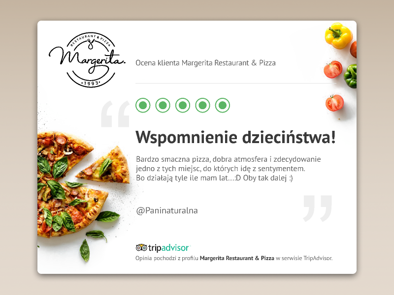 User Review - Margerita Restaurant & Pizza figmadesign figma review pizza food restaurant design restaurant ui design