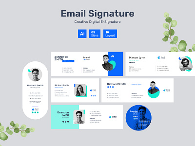 Email Signature Design creative digital signature e sign e signature email email campaign email design email marketing email sign email signature email template modern