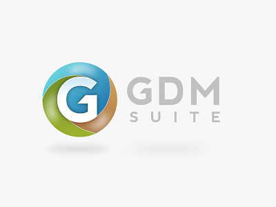 GDM logo geology logo vector
