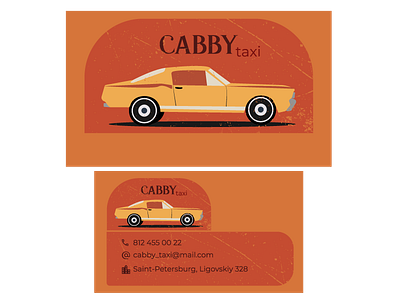 Business card branding business card graphic design logo taxi vector