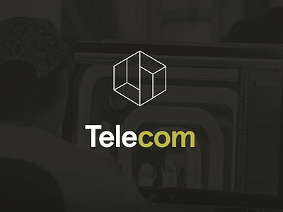 Logo design Telecom Design agency brand branding design identity logo telecom