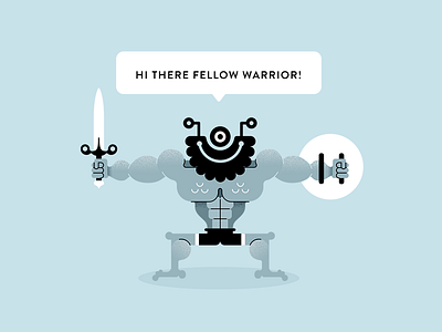 OOGT warrior mascot new website