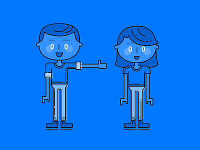 Character design for webproject