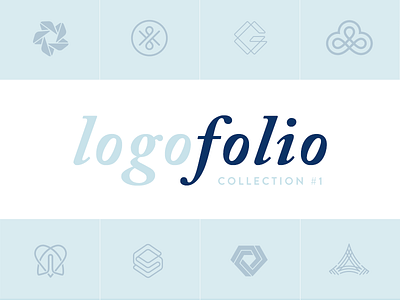 Behance case - Logofolio 2017 - No.1 branding design icons identity illustration logo logos marks