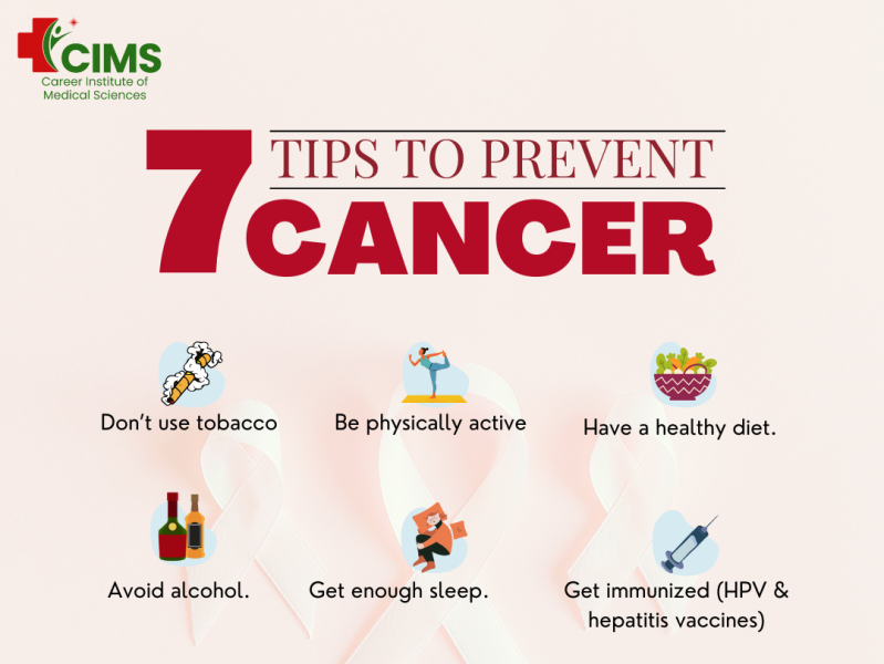 7 tips to prevent cancer