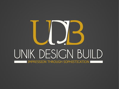 Logo Udb interior designer logo logo real estate logo