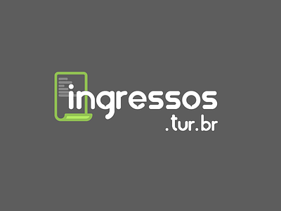 Ingressos.tur.br logo branding logo