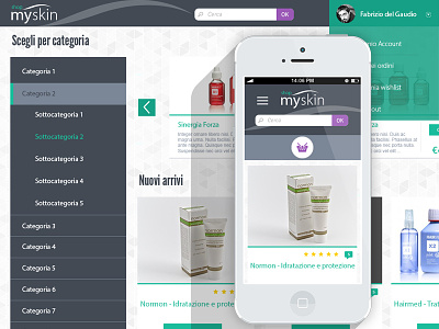 Website design design ecommerce flat mobile ux web webdesign website