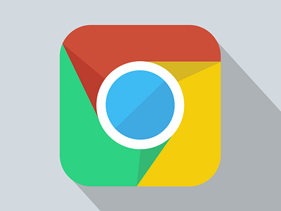 Chrome Flat Icon