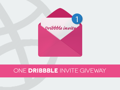 Dribbble invite giveaway