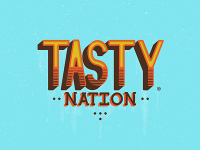 Tasty Nation logo africa art digital food freelance illustration illustrator logo mockup nation photoshop tasty