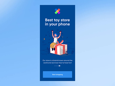 Toy Store Animation Practice 2020 trends after effects aftereffects animation animation design app design minimal practice toy store ui ui elements uidesign ux