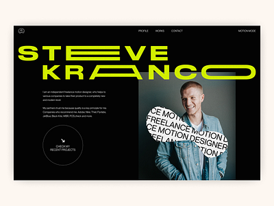 Steve Kranco — Portfolio Website