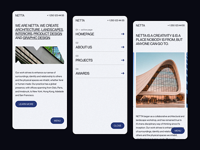 NETTA Mobile Design 2021 trends adaptive agency architecture art direction clean creative design mobile mobile design responsive studio ui ui elements uidesign uiux ux web web design website ui