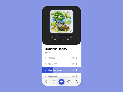 Music App Design